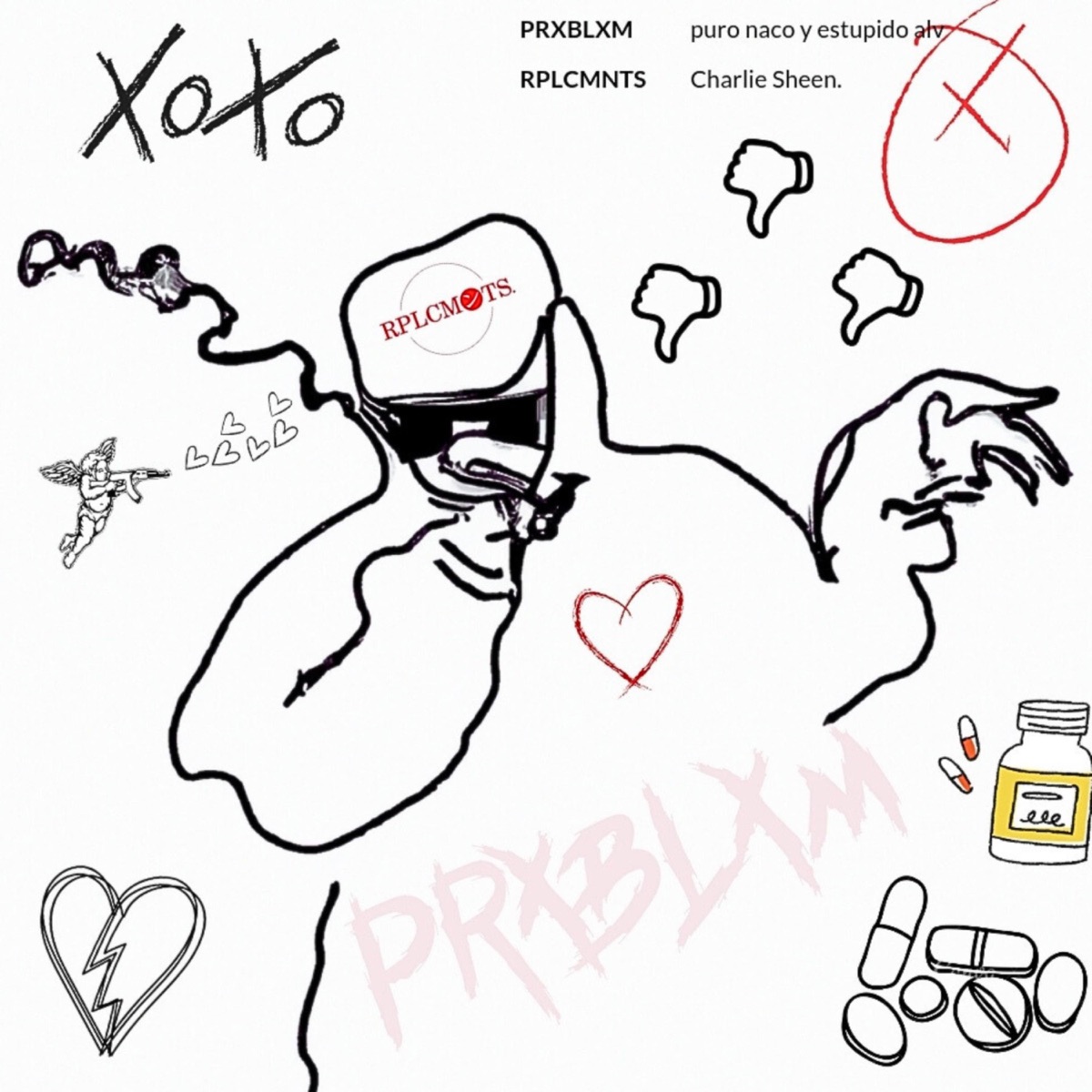 Charlie Sheen (feat. Rplcmnts) - Single by Prxblxm album cover