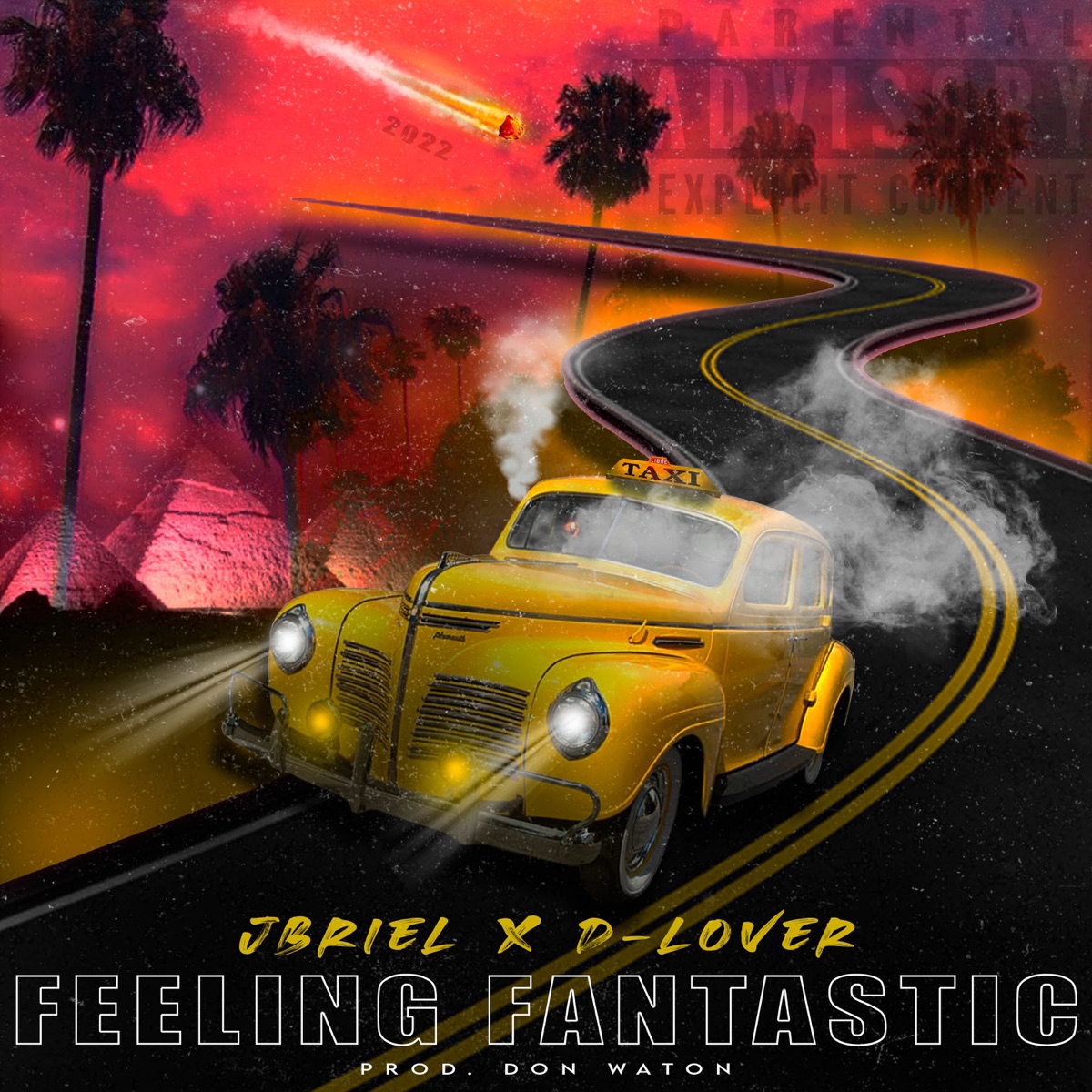 Feeling Fantastic - Single by Jbriel & D-Lover album cover