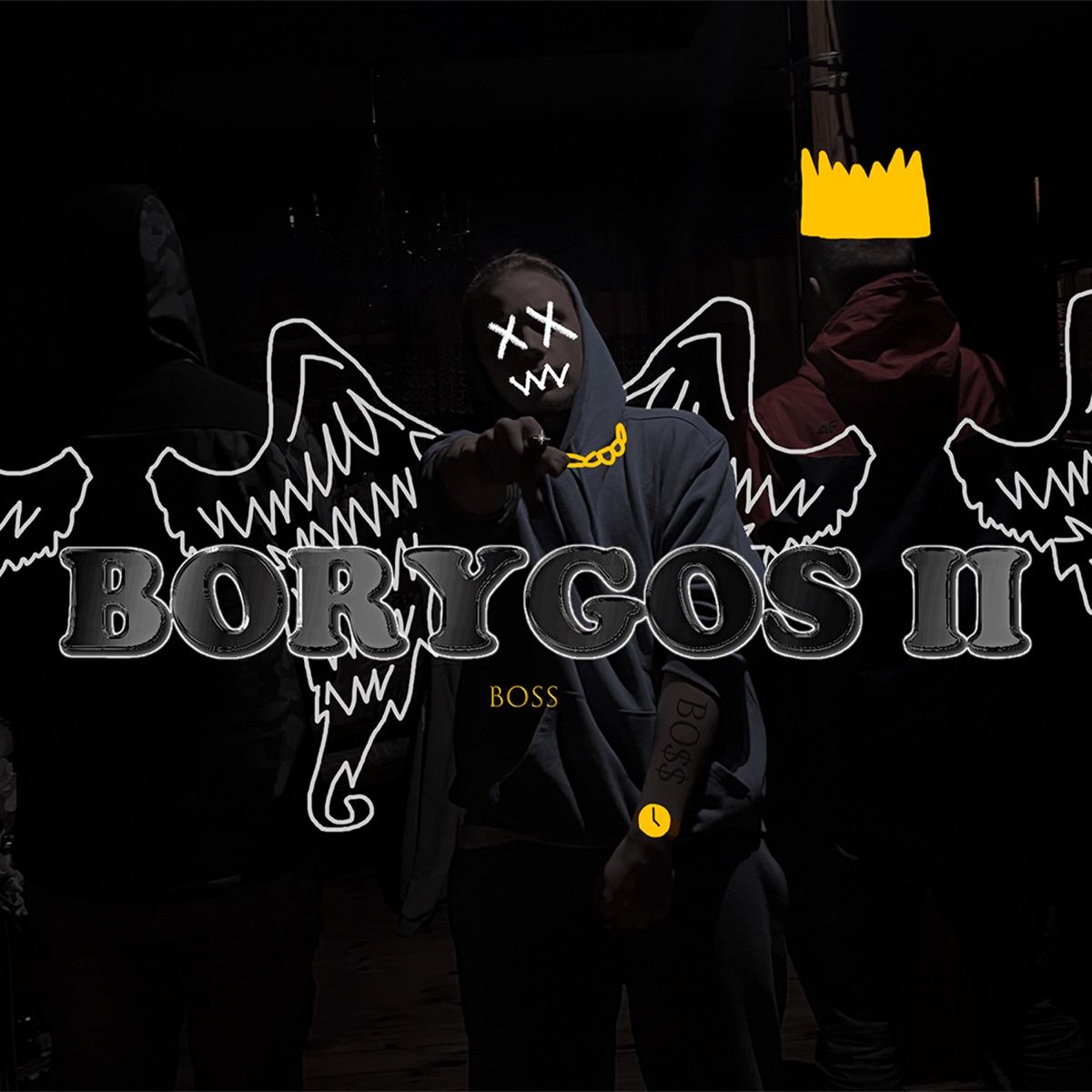 Borygos II (feat. elmo, Szlugar, Delogo & Tebya) - Single by Borghi Label album cover