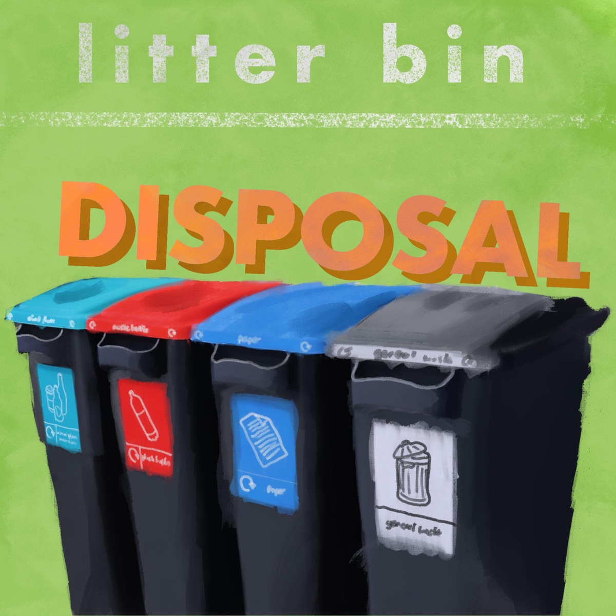 Unreflective Mirror - Single by litter bin & LonelyP album cover