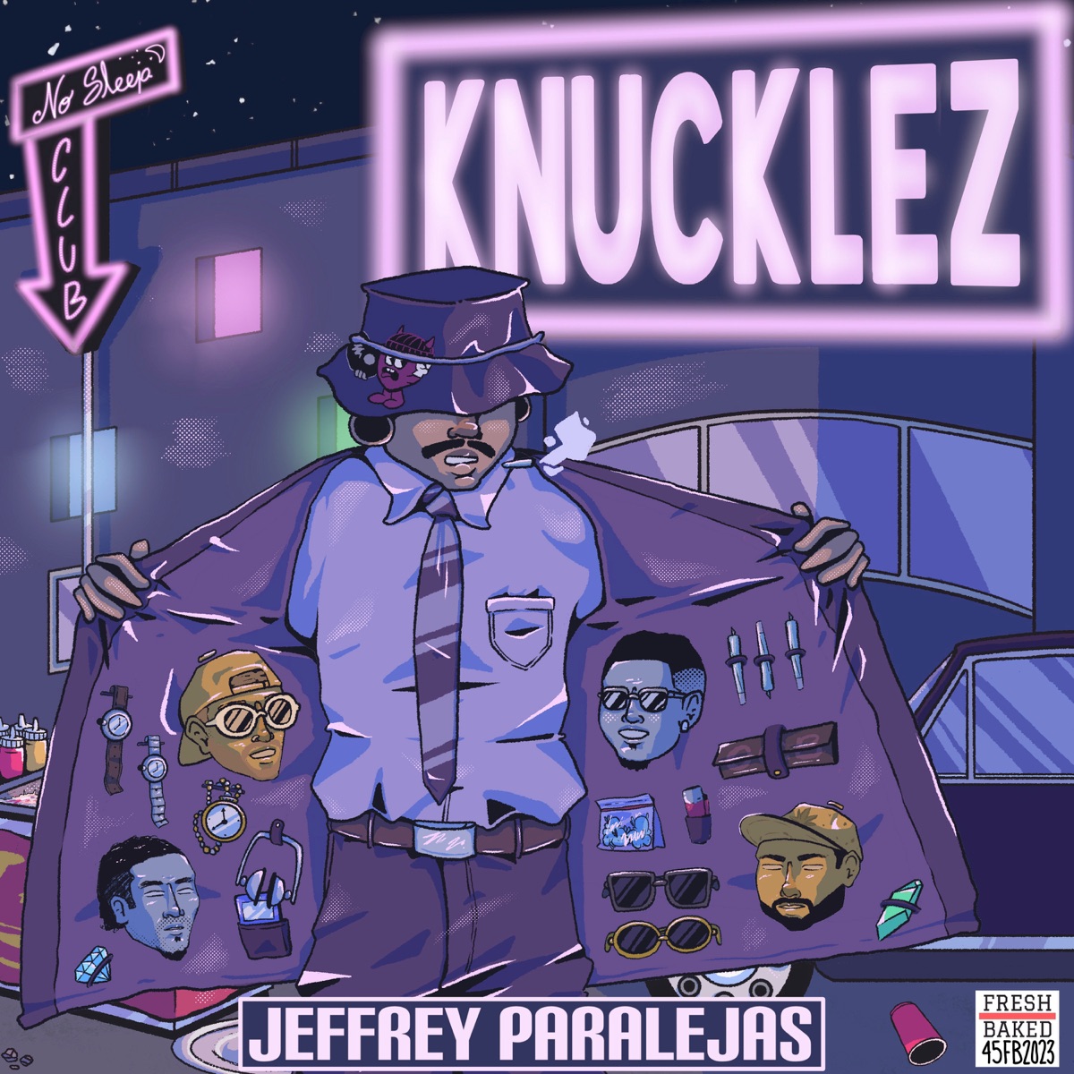 Knucklez - EP by Jeffrey Paralejas album cover