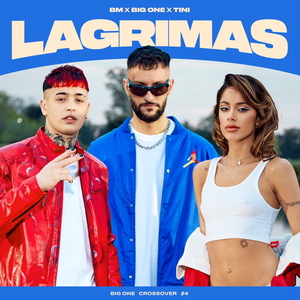 Lágrimas  CROSSOVER #4 - Single by Big One, TINI & BM album cover