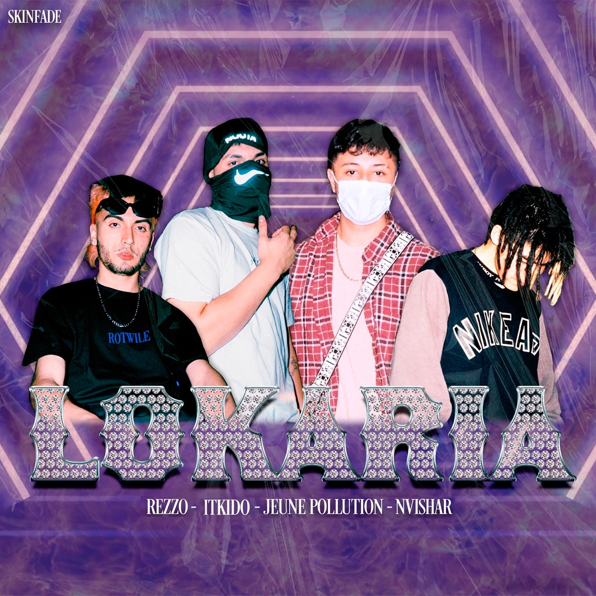 Lokaria (feat. Jeune Pollution, Nvishar & Itkido) - Single by Skinfade & REZZO album cover