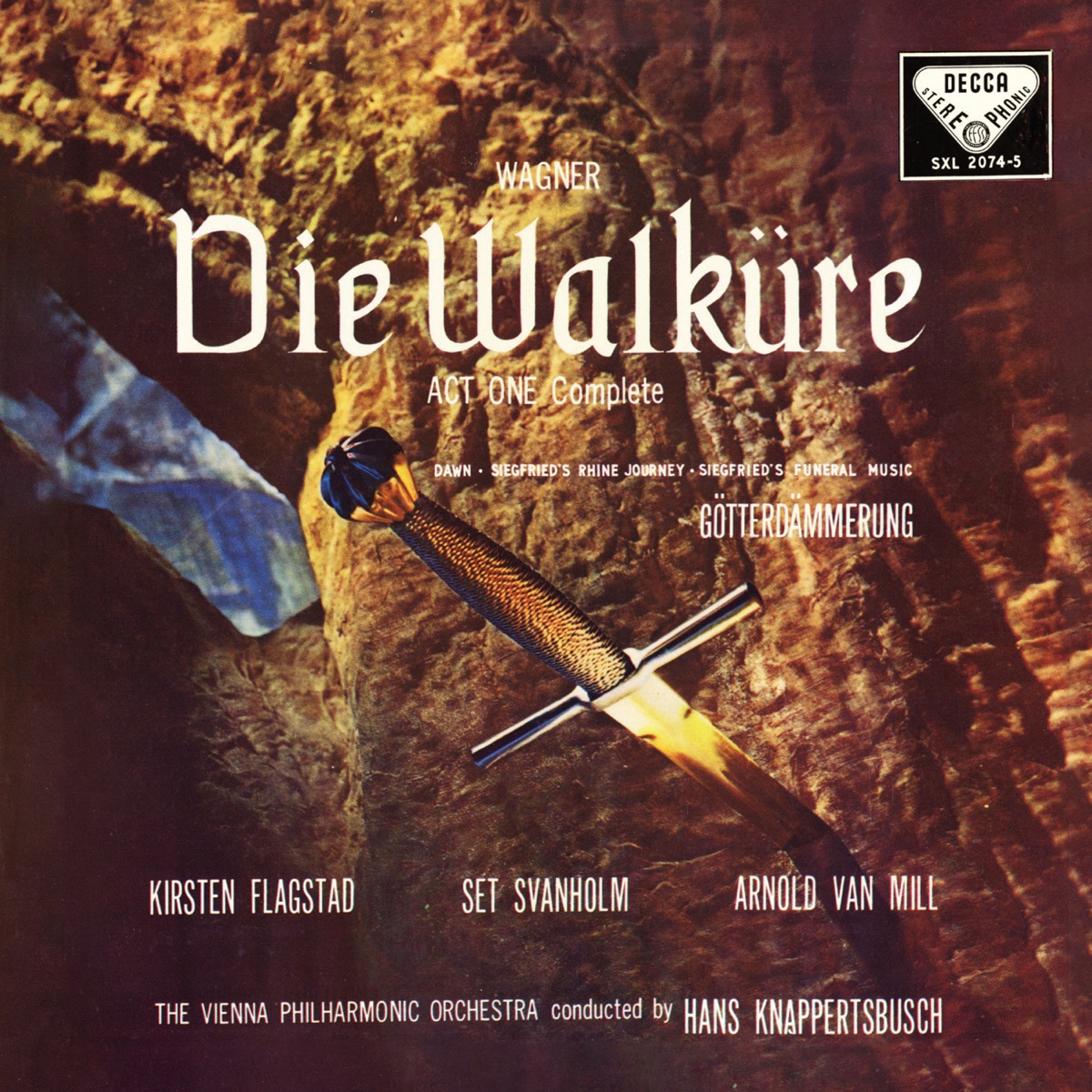 Wagner: Die Walküre, WWV 86B / Act 1 (Hans Knappertsbusch - The Opera Edition: Volume 3) by Kirsten Flagstad, Set Svanholm, Arnold van Mill, Vienna Philharmonic & Hans Knappertsbusch album cover