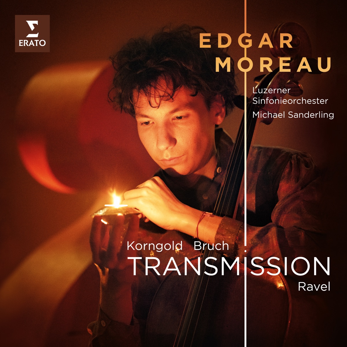 Transmission by Edgar Moreau, Michael Sanderling & Luzerner Sinfonieorchester album cover