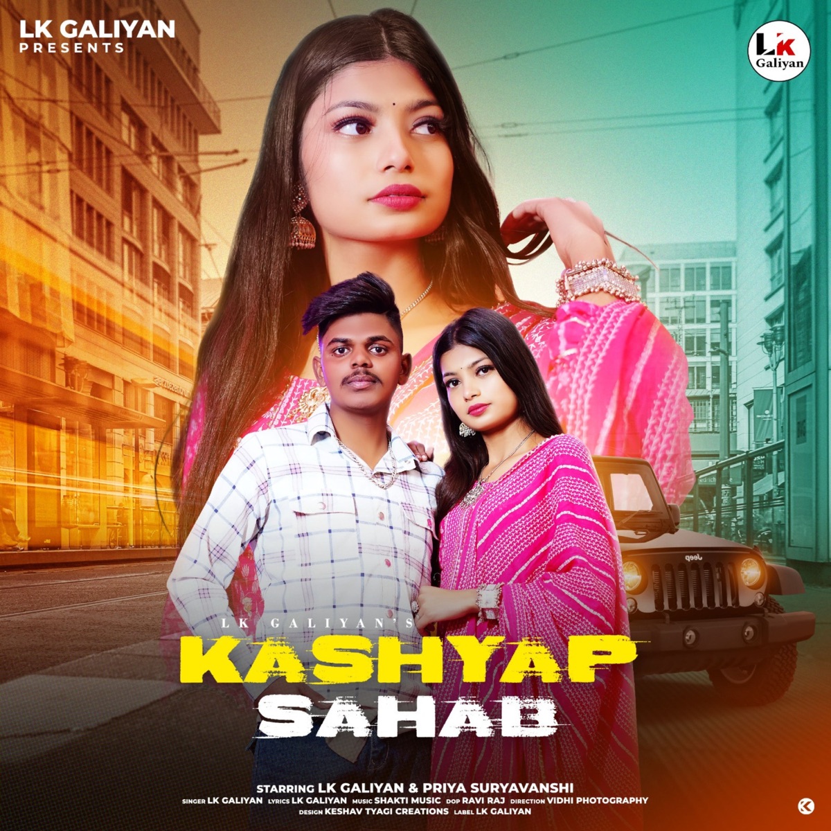 Kashyap Sahab - Single by LK Galiyan album cover