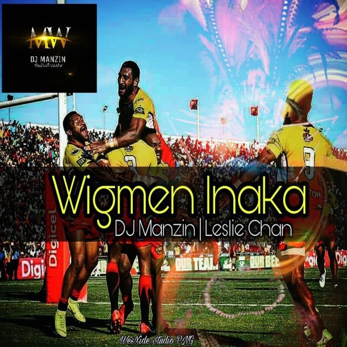 Wigmen Inaka (feat. Leslie Chan) - Single by DJ Manzin album cover