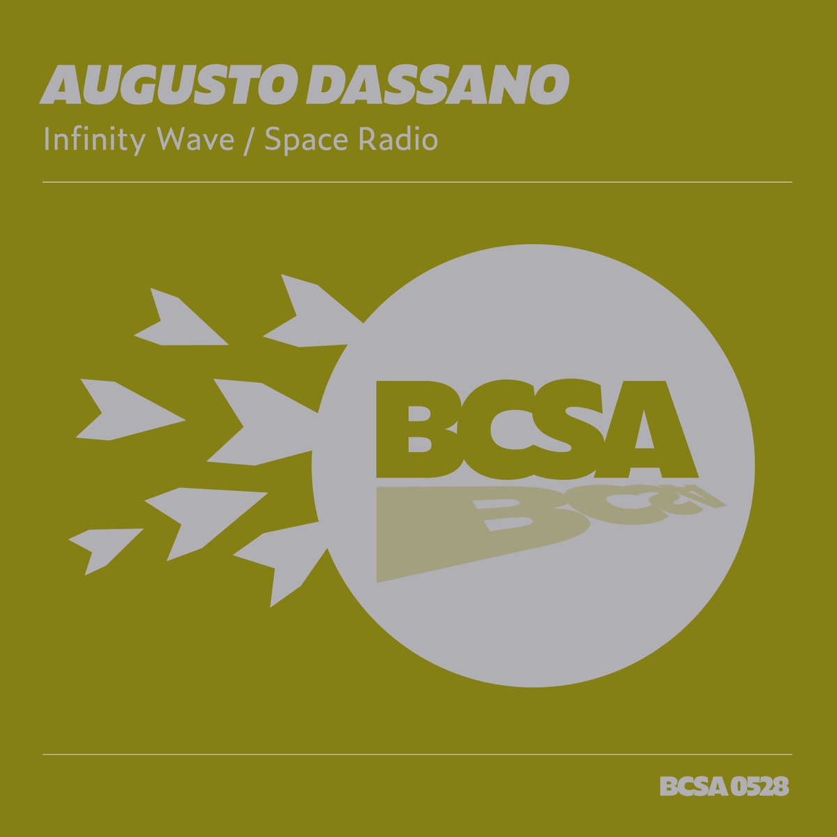 Infinity Wave / Space Radio - Single by Augusto Dassano album cover