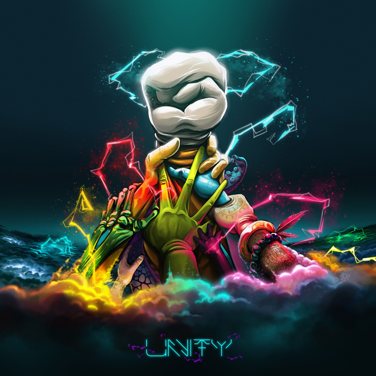 Unity by Ganja White Night album cover