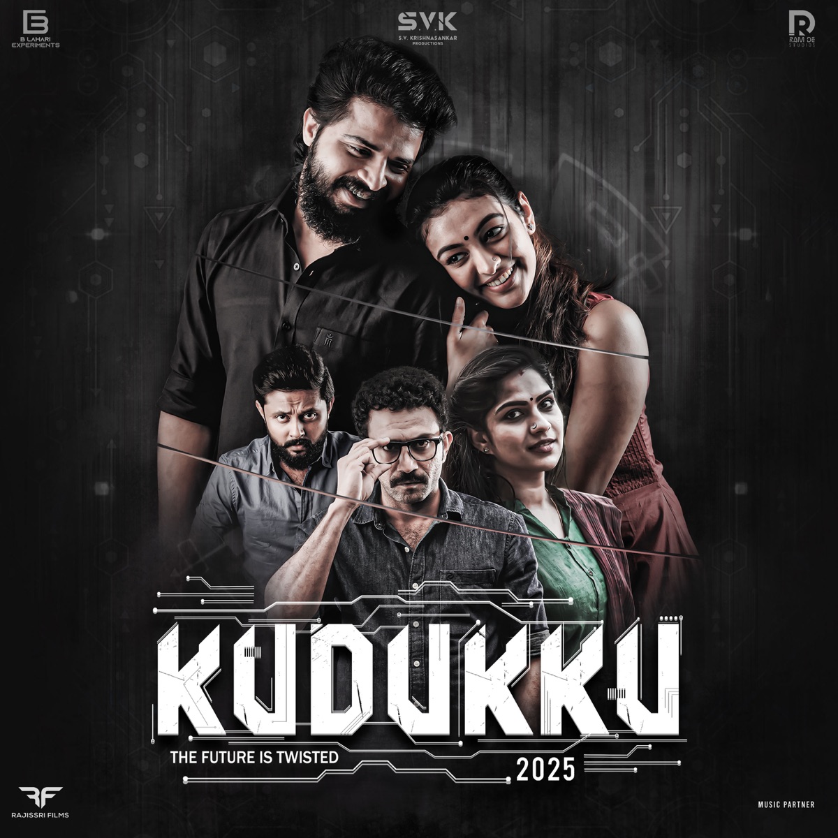 Kudukku 2025 (Original Motion Picture Soundtrack) by Sithara Krishnakumar, Titto P Thankachen, Haritha haribabu & Shyam Narayanan TK album cover