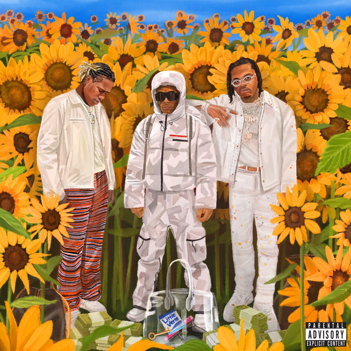His & Hers (feat. Don Toliver & Lil Uzi Vert) - Single by Internet Money & Gunna album cover