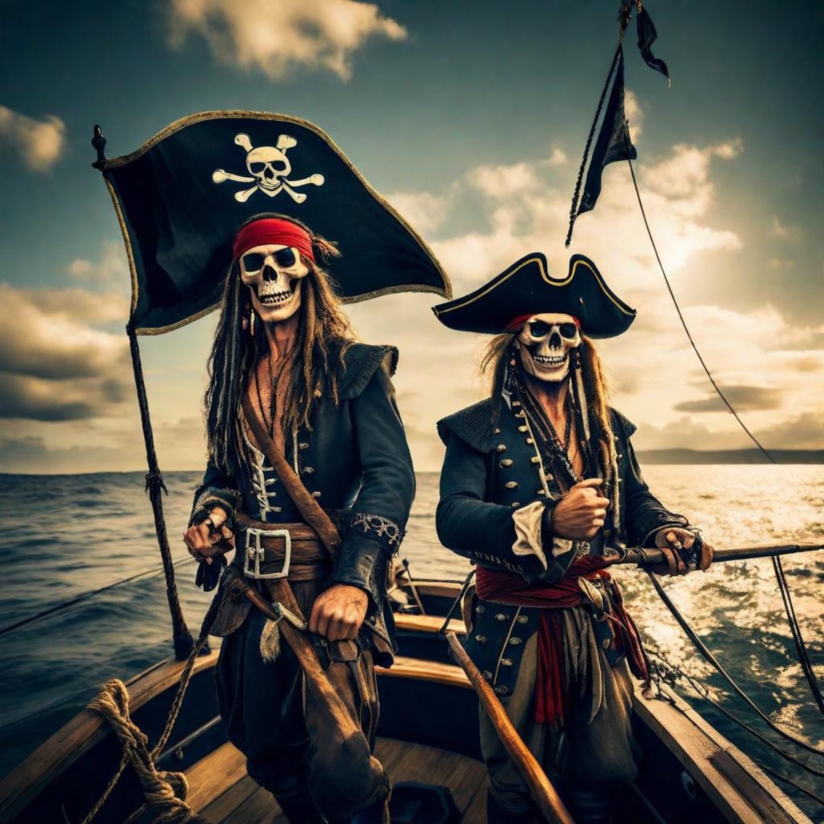 Piratas (feat. Trevor Whippa) - Single by Éo Kenny, COTTA7 & Escxbar album cover