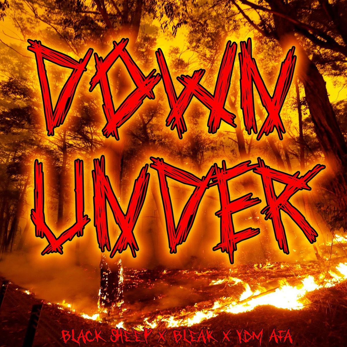 Down Under (feat. Bleak & YDM Arfa) - Single by Black Sheep album cover