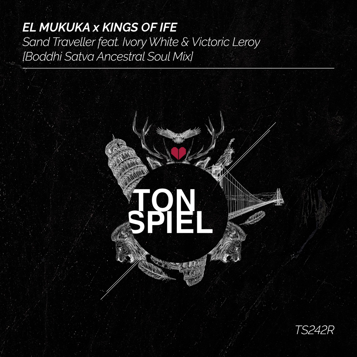 Sand Traveller (feat. Ivory White & Victoric Leroy) [Boddhi Satva Ancestral Soul Mix] - Single by El Mukuka & Kings Of Ife album cover