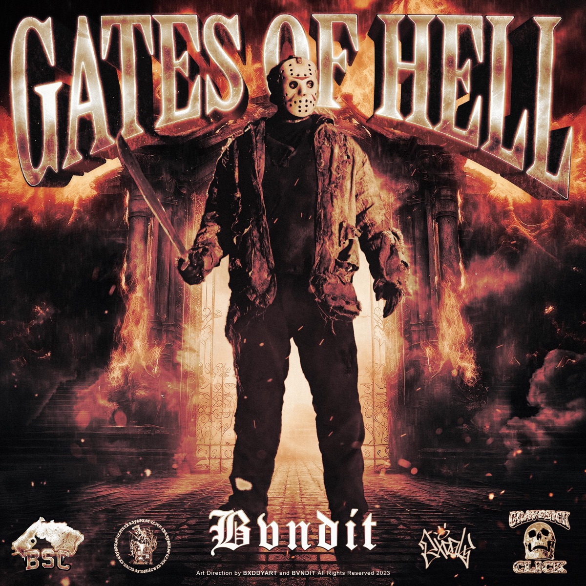 Gates of Hell by BVNDIT album cover