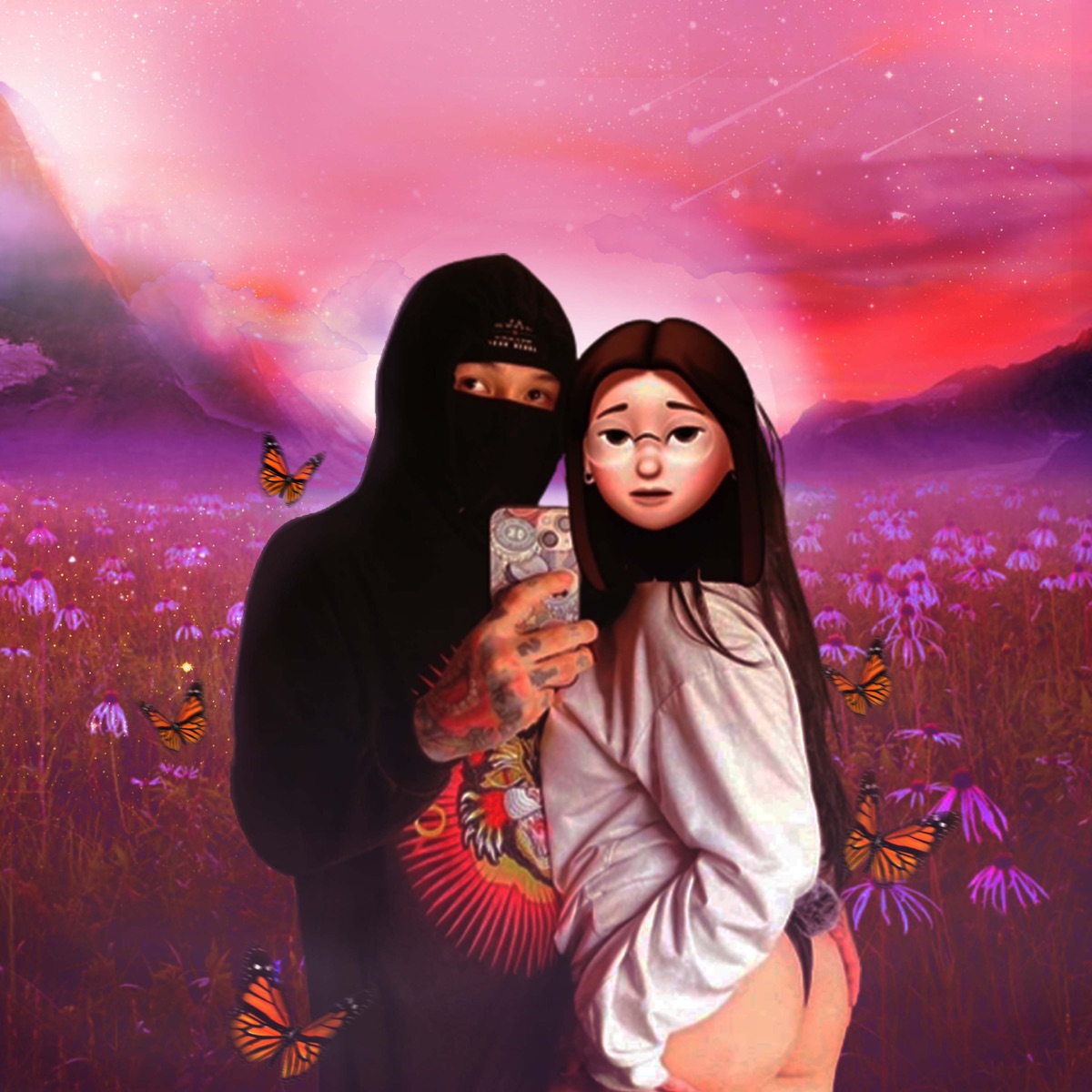 ADV (feat. SK) - Single by Taz & Wiz KhaliFluke album cover