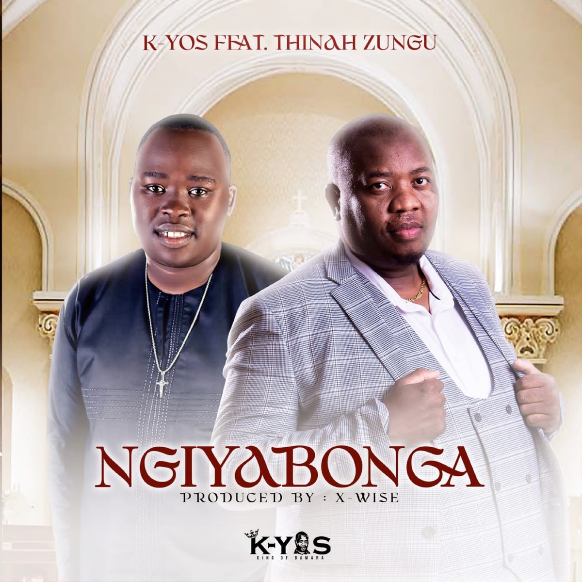 Ngiyabonga (feat. Thinah Zungu) - Single by Kyos album cover