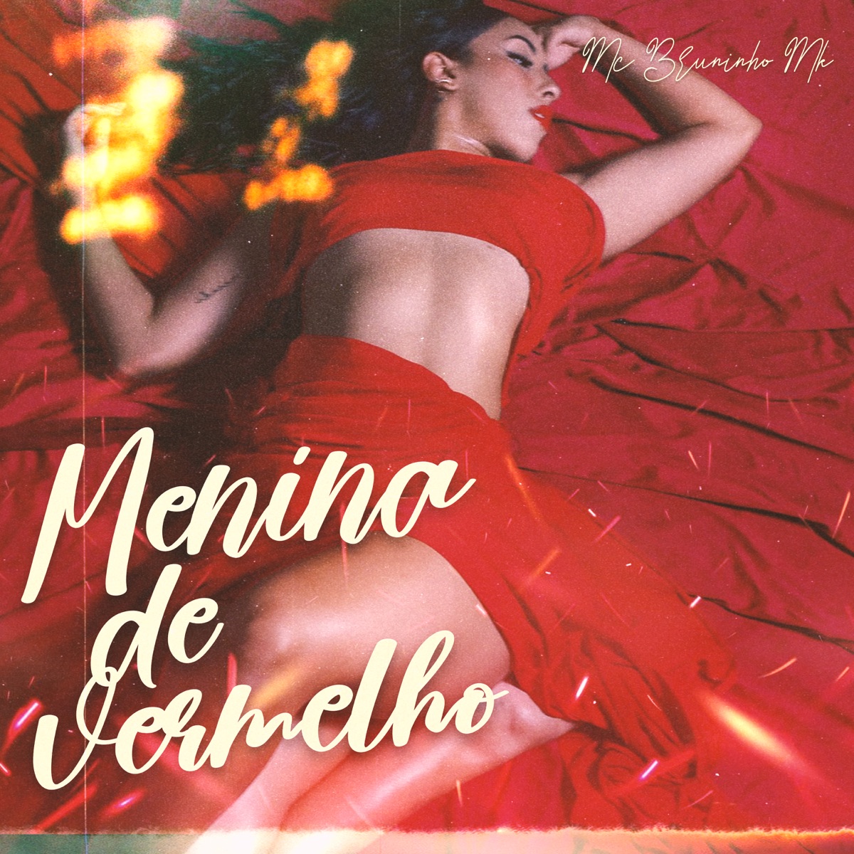 Menina de Vermelho - Single by Mc Brunin Mk album cover