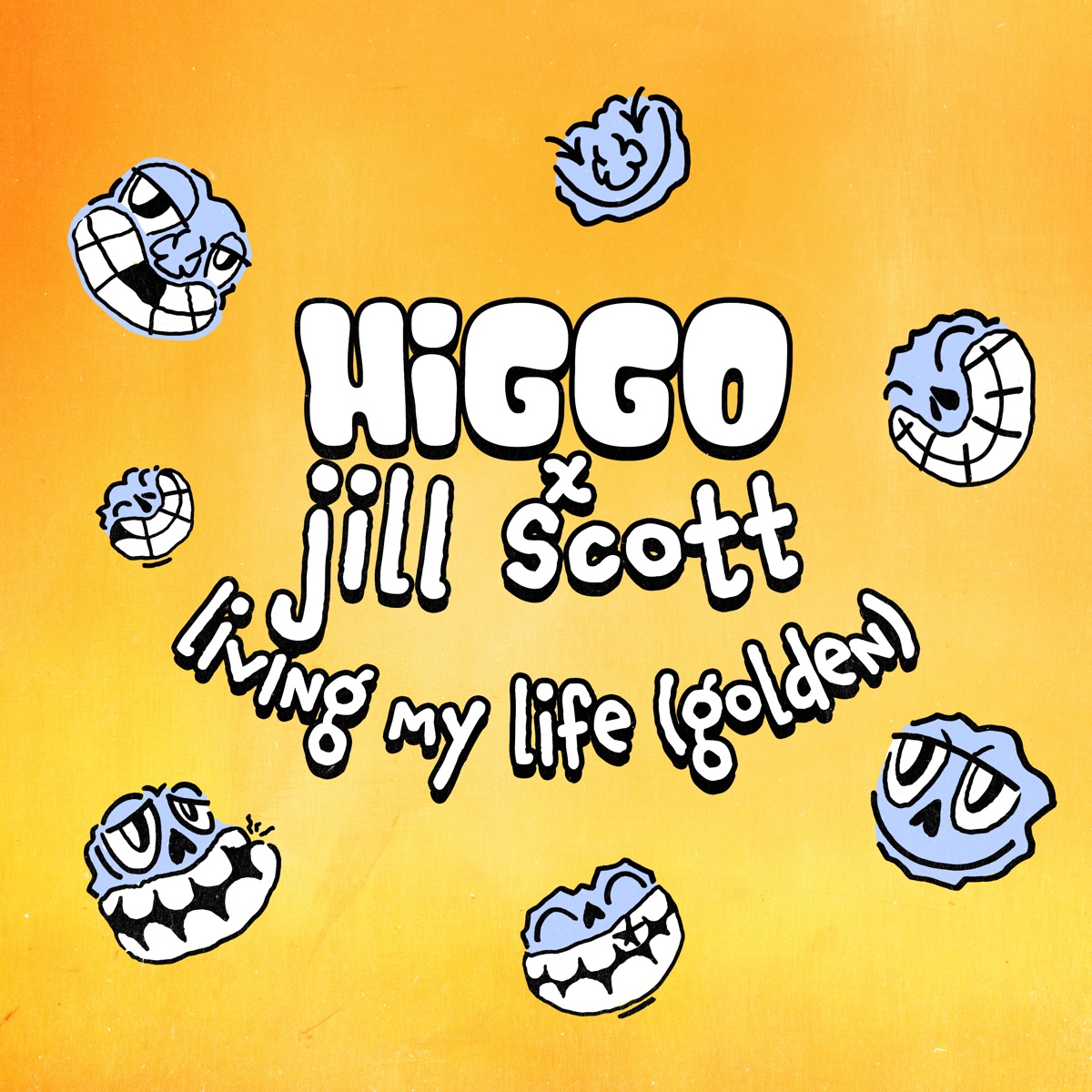 Living My Life (Golden) - Single by Higgo & Jill Scott album cover