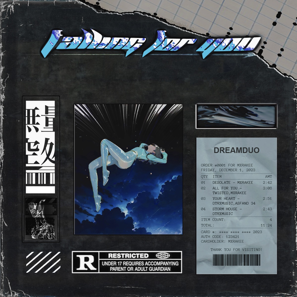 Falling for You - Single by MXRAKEE & Dtrxmusic album cover