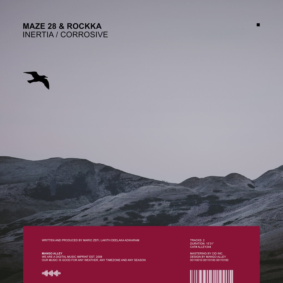 Inertia / Corrosive - Single by Maze 28 & Rockka album cover