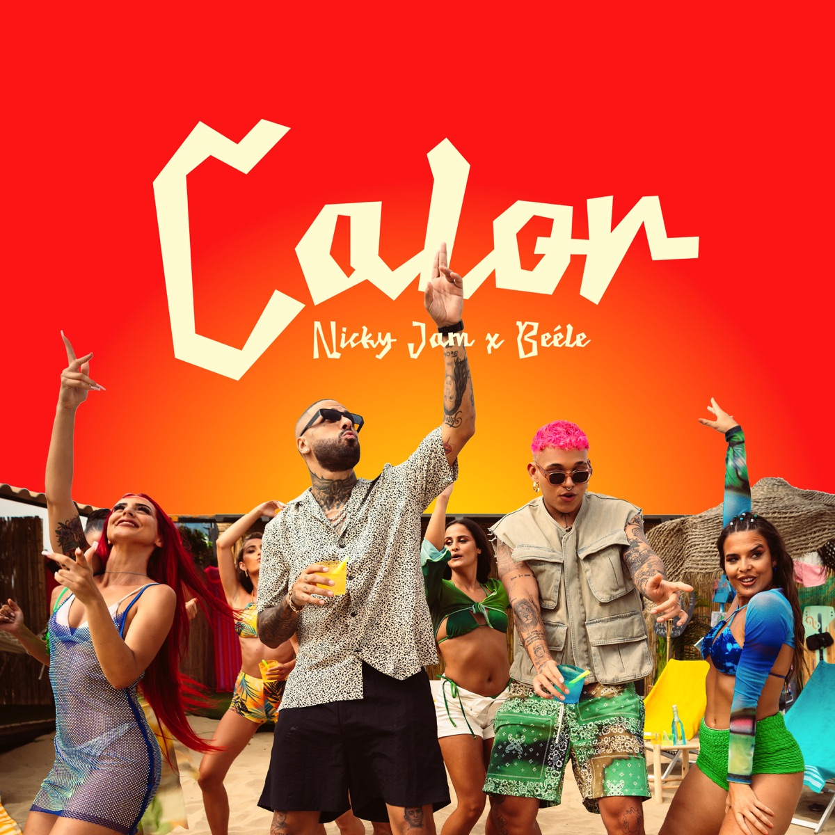 Calor - Single by Nicky Jam & Beéle album cover