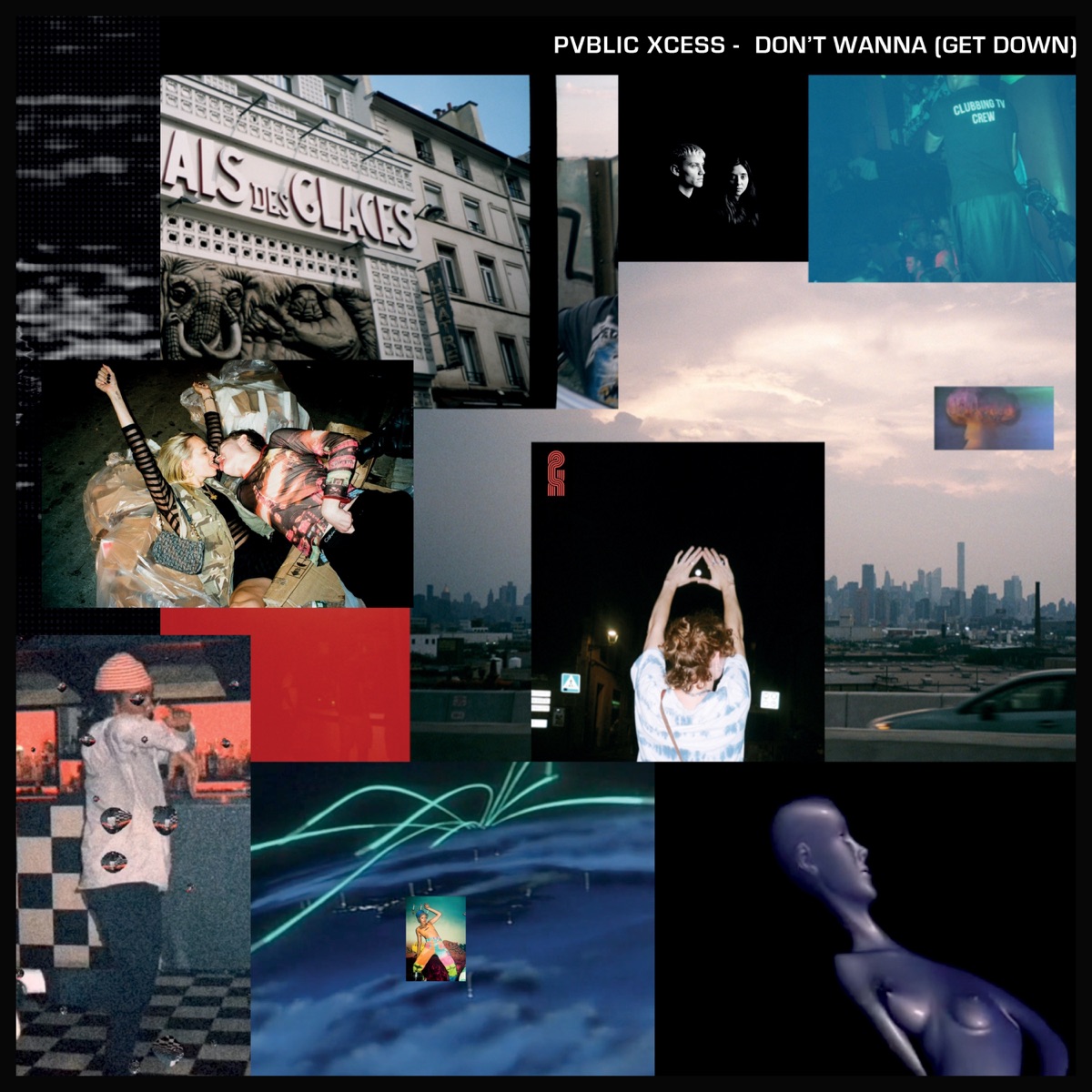 Don't Wanna (Get Down) [feat. Pat Kalla] - Single by PVBLIC XCESS, Chloé Caillet & Josh Ludlow album cover