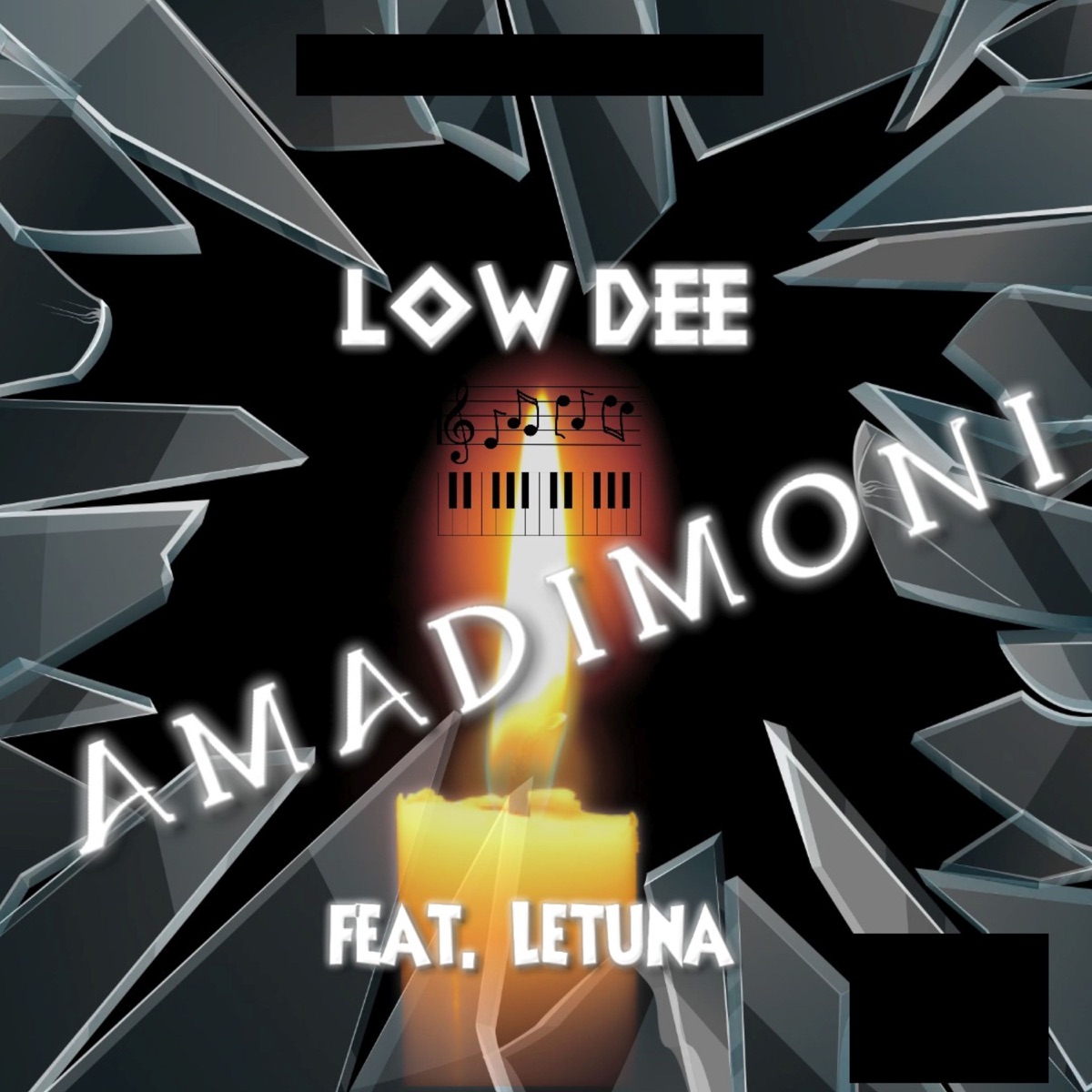 Amademoni (feat. Letuna) - Single by Low Dee album cover