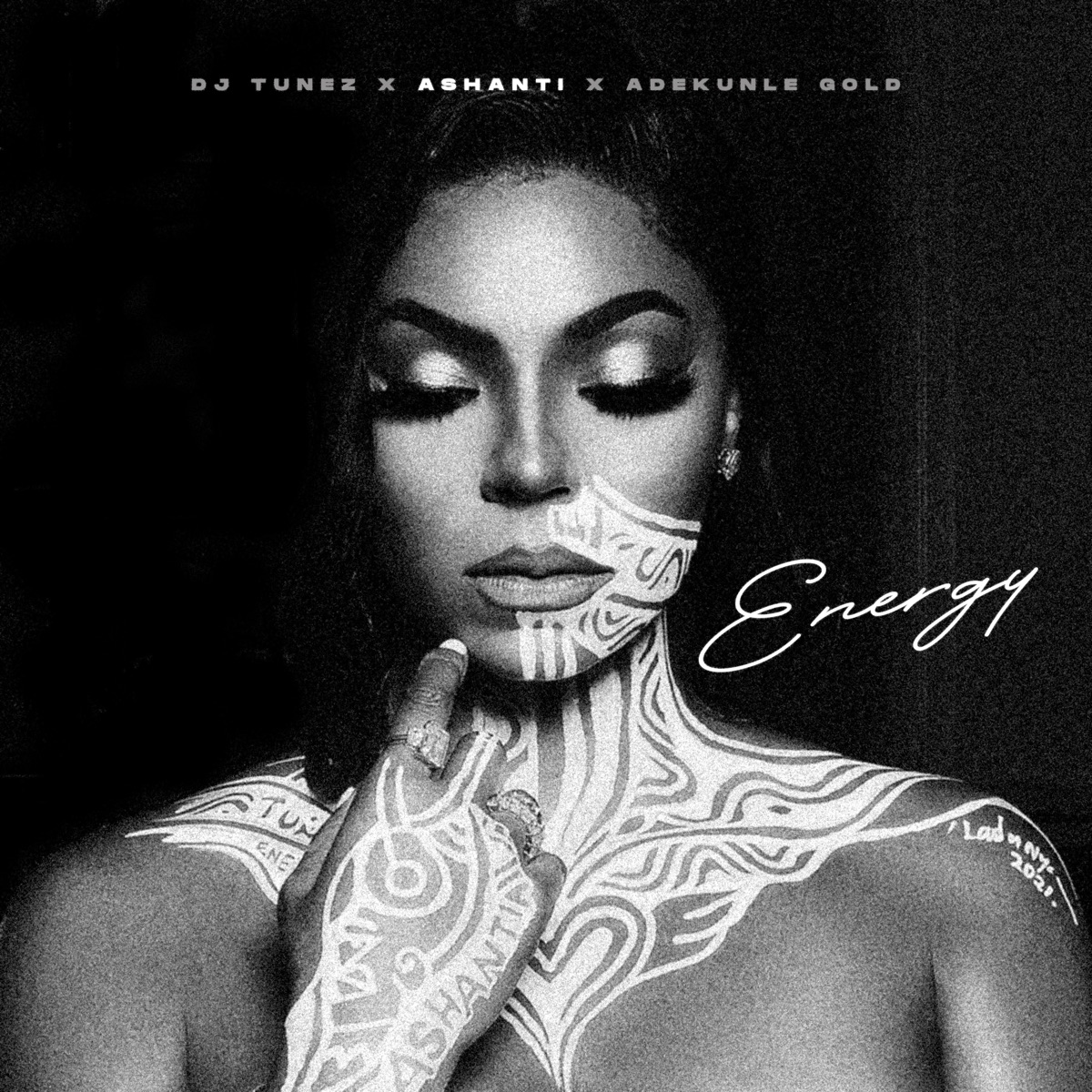 Energy - Single by DJ Tunez, Ashanti & Adekunle Gold album cover