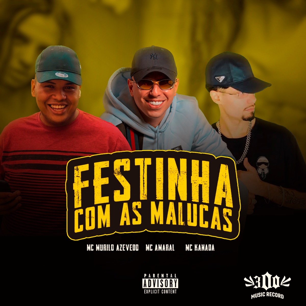 Festinha Com as Malucas - Single by MC Amaral, Murilo Azevedo & Mc Kanadá album cover