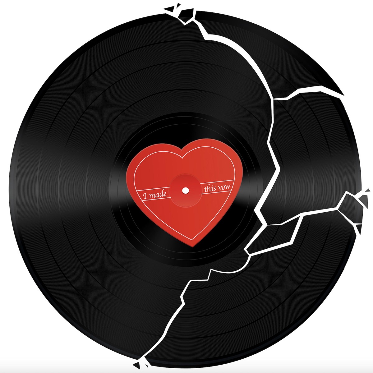 Through the Heartache - Single by The Mediary album cover