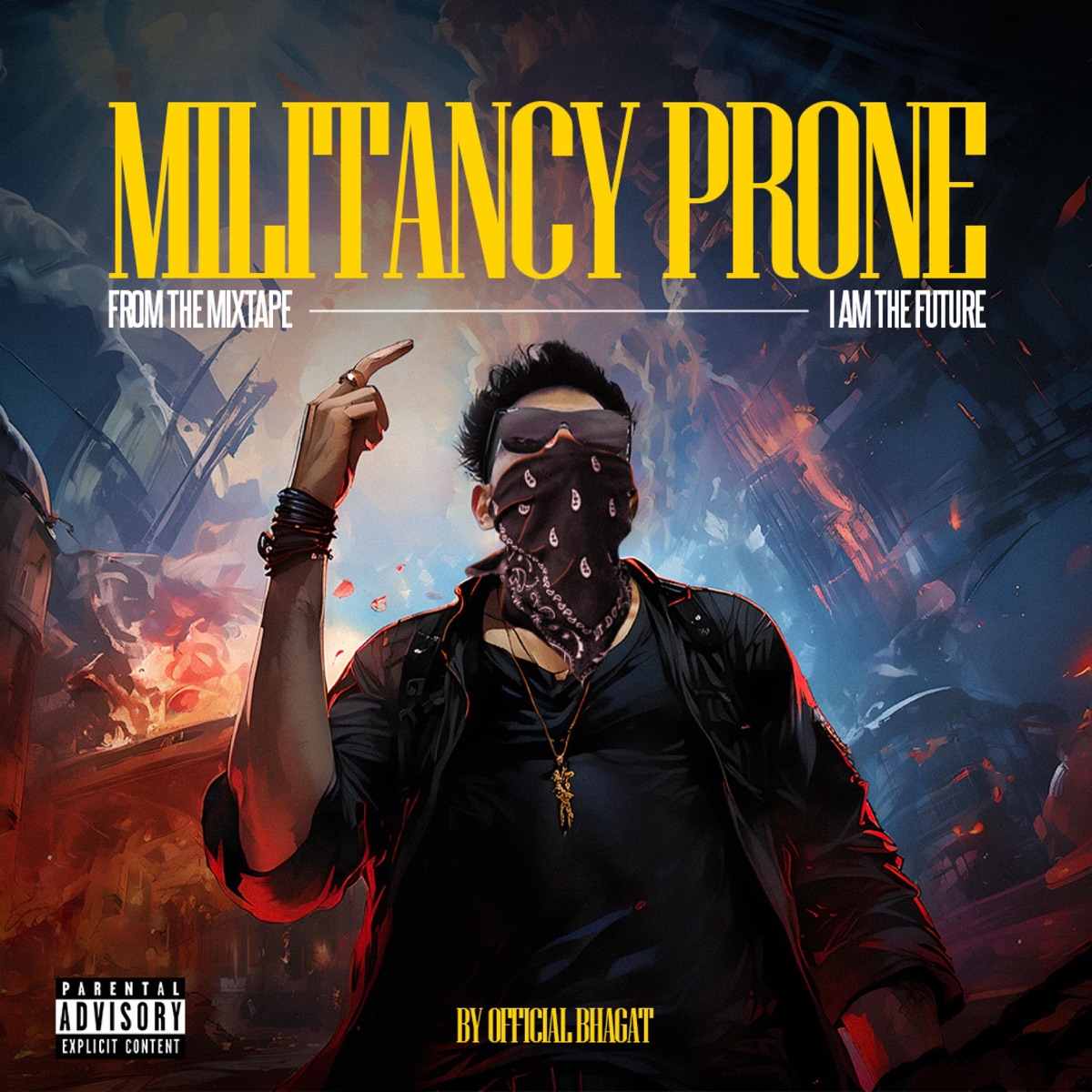 Militancy Prone - Single by Official Bhagat album cover