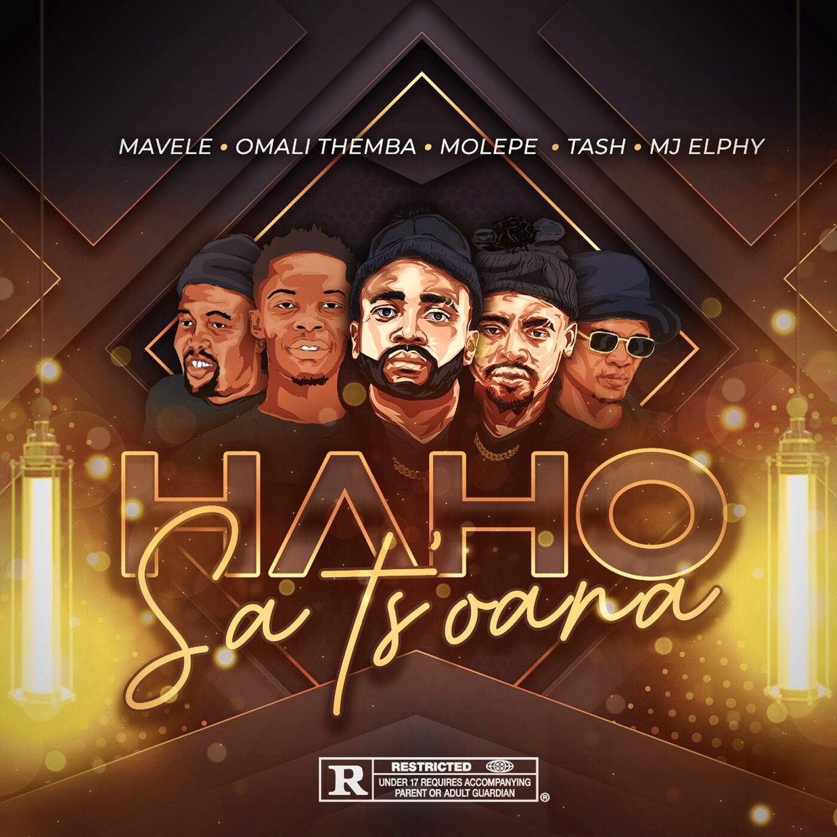 Ha ho Sa Ts'oana - Single by Mavele, Molepe, Omali Themba, Tash & Mj Elphy album cover