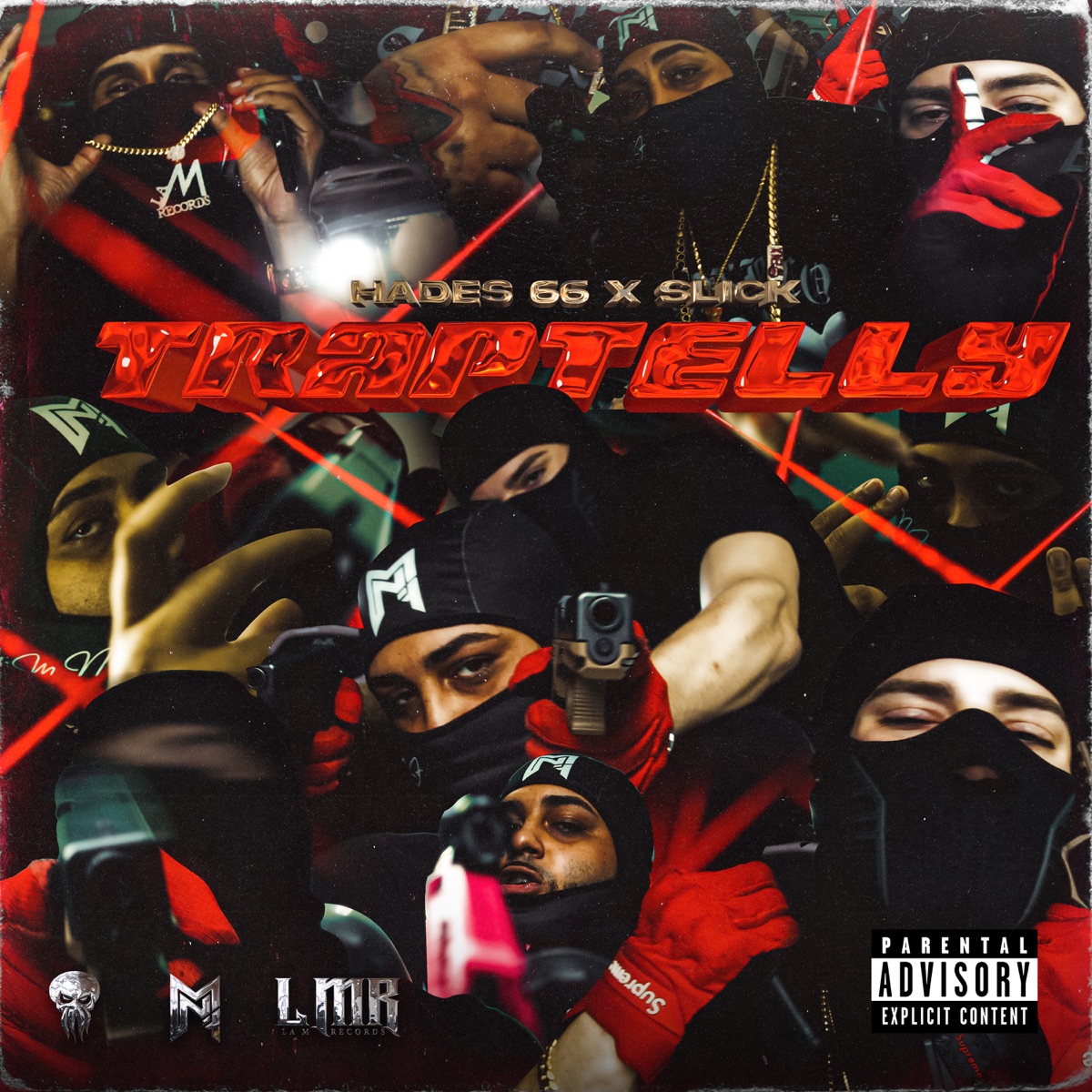 TrapTelly - Single by Hades66 & Slick La Mina album cover