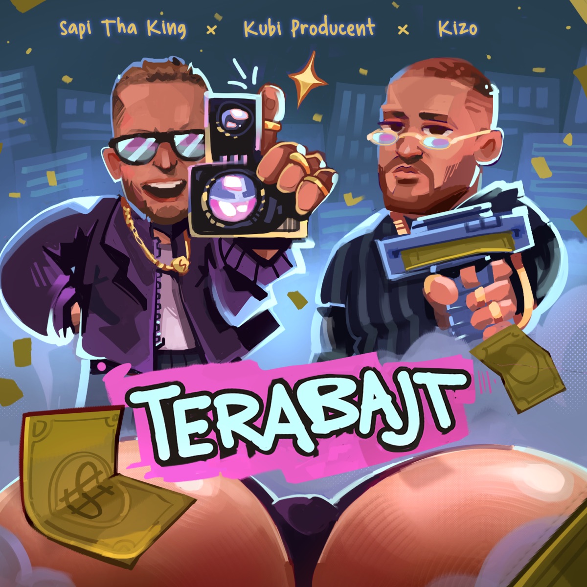 Terabajt - Single by Sapi Tha King, Kubi Producent & Kizo album cover