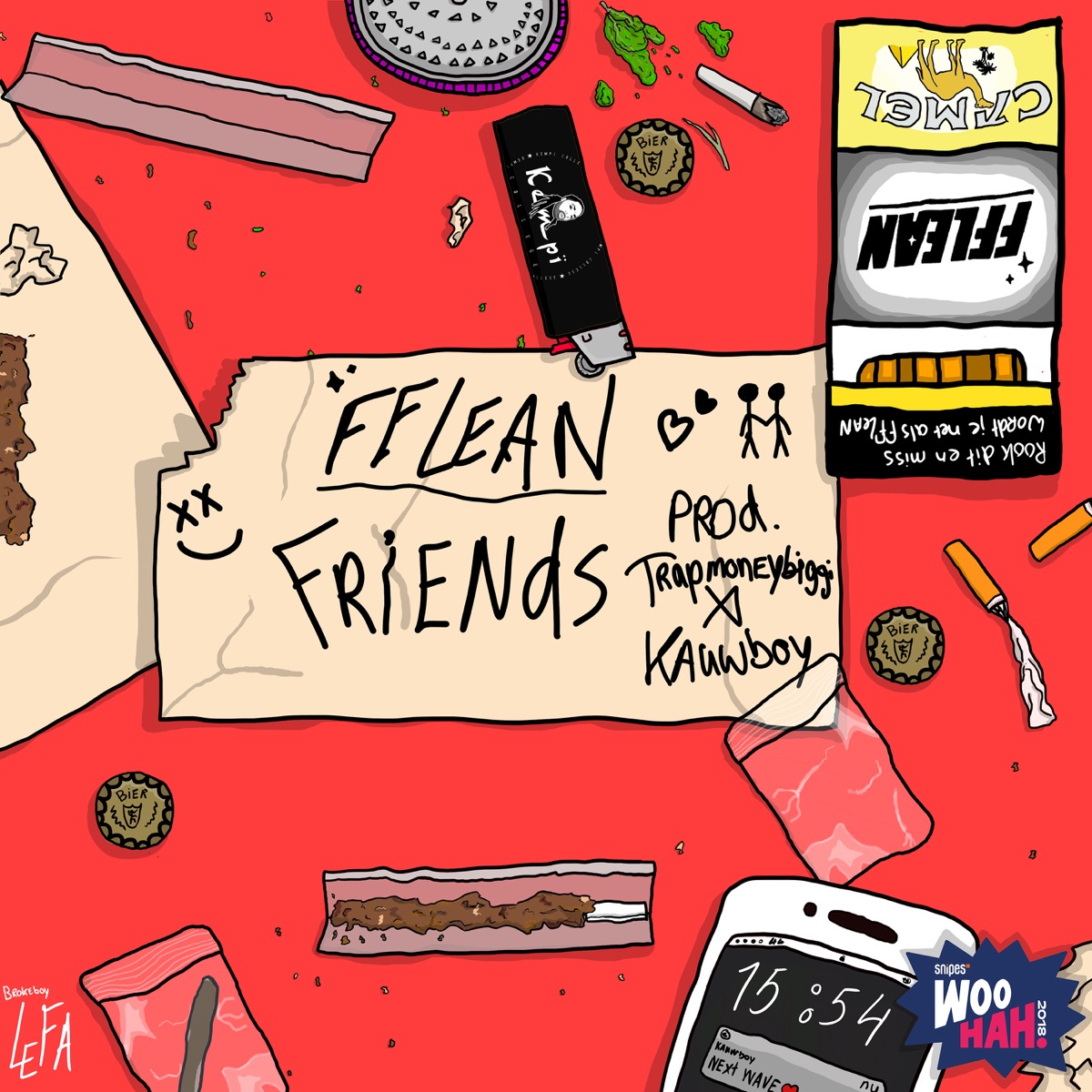 Friends - Single by FFLEAN album cover