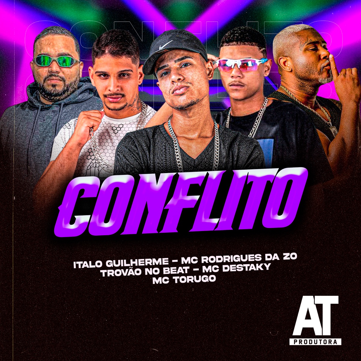 Conflito (feat. MC Torugo & Italo Guilherme) - Single by Mc Destaky, MC Rodrigues Da ZO & Trovão no Beat album cover
