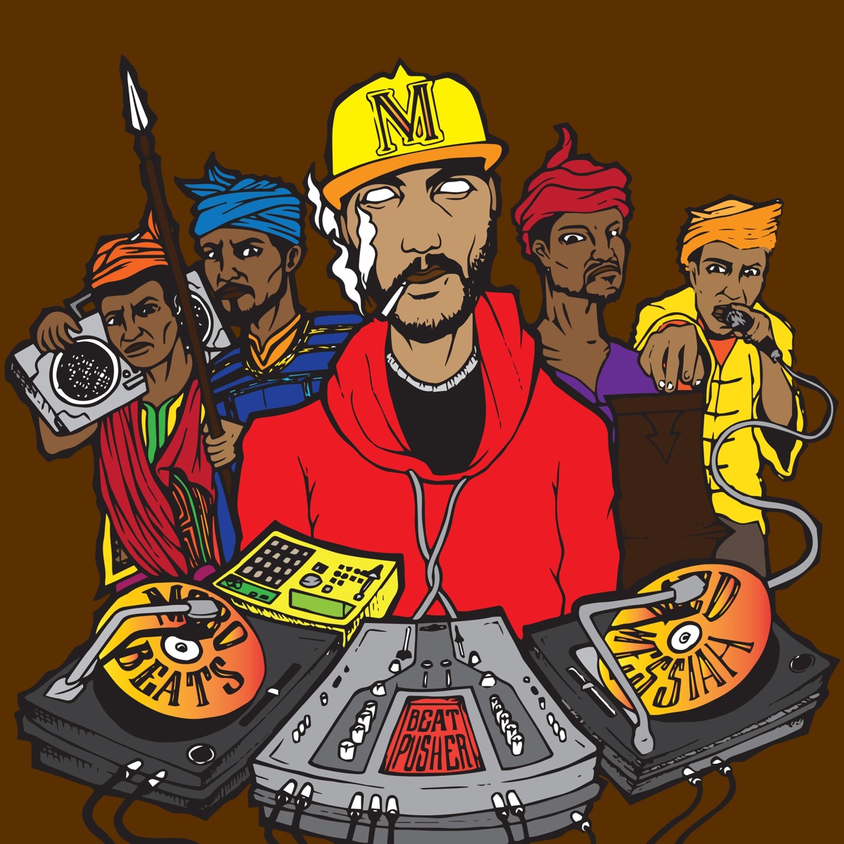 Bagong Umaga (feat. J-KID & Fateeha) - Single by Dj Medmessiah & Morobeats album cover