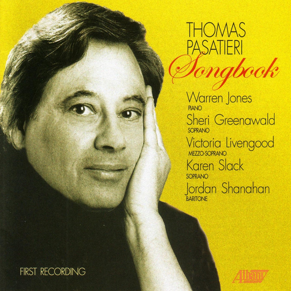 Pasatieri: Songbook by Victoria Livengood album cover