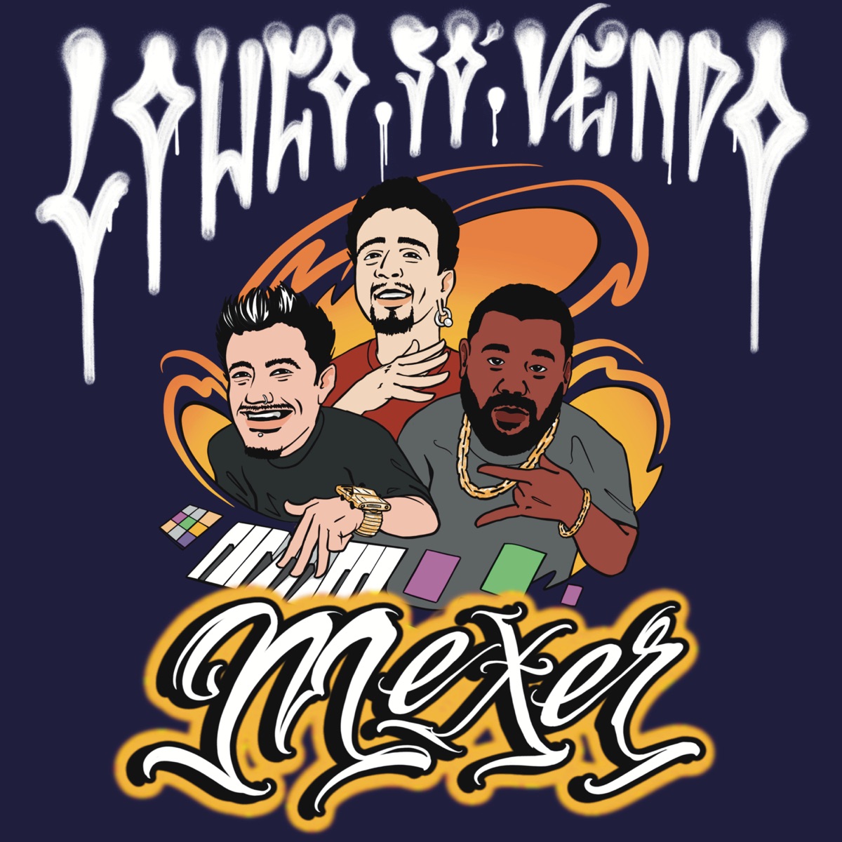 Louco Só Vendo Mexer - Single by M.Norte MC & Arthur Lunar album cover