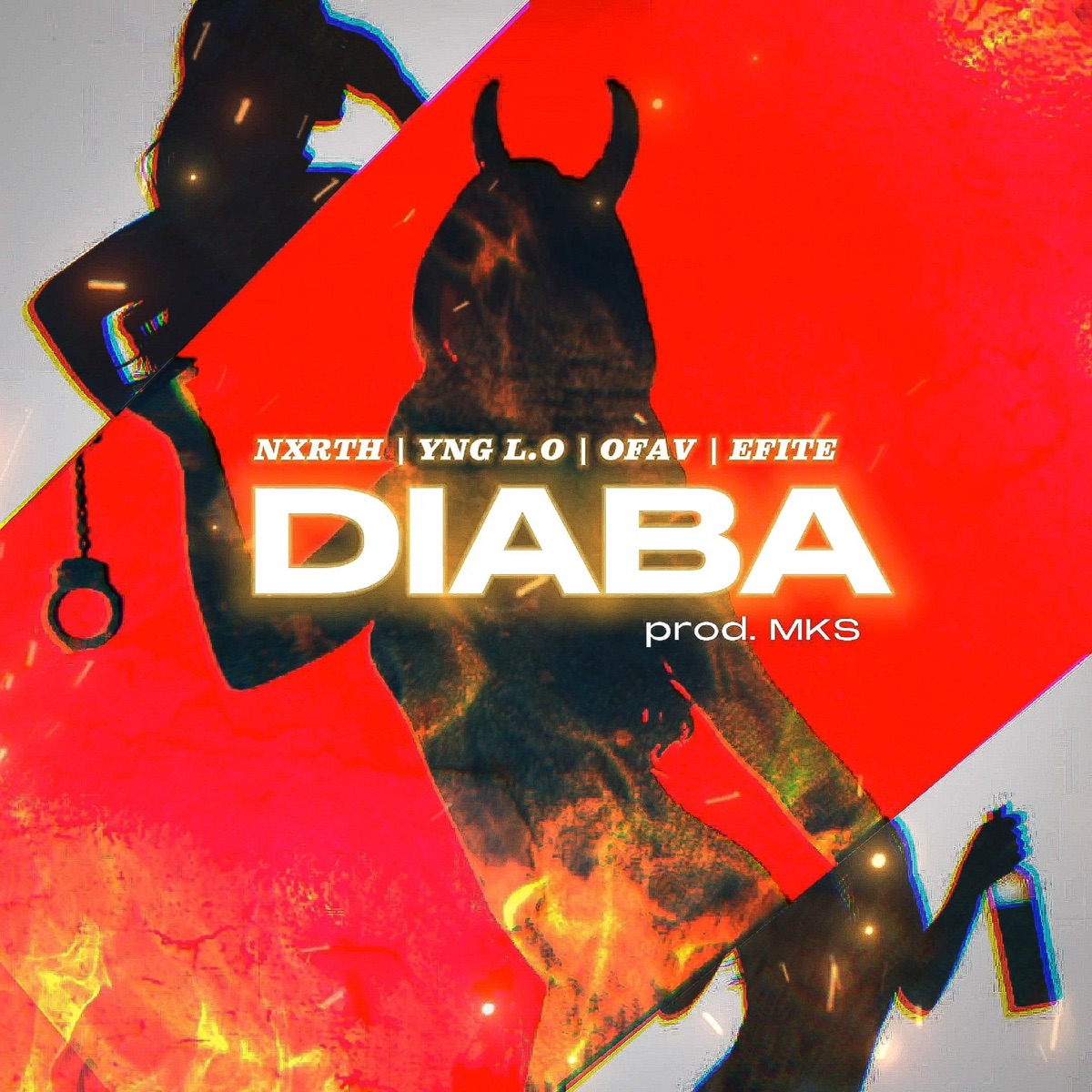 Diaba (feat. yng l.o, OFAV & Efite) - Single by NXRTH, MKS & SECTOR ENT album cover