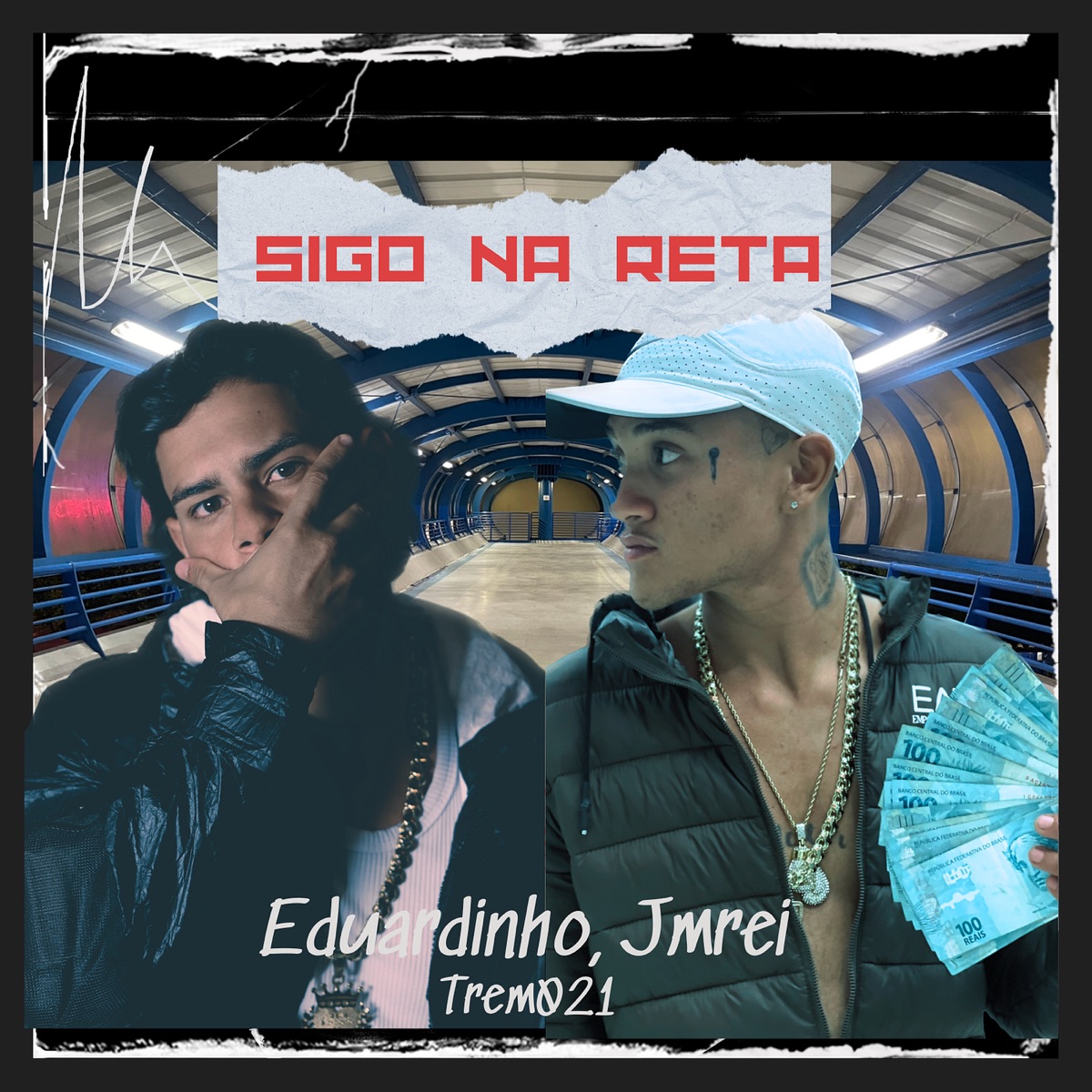 Sigo Na Reta - Single by Eduardinho, Jmrei & Trem021 album cover