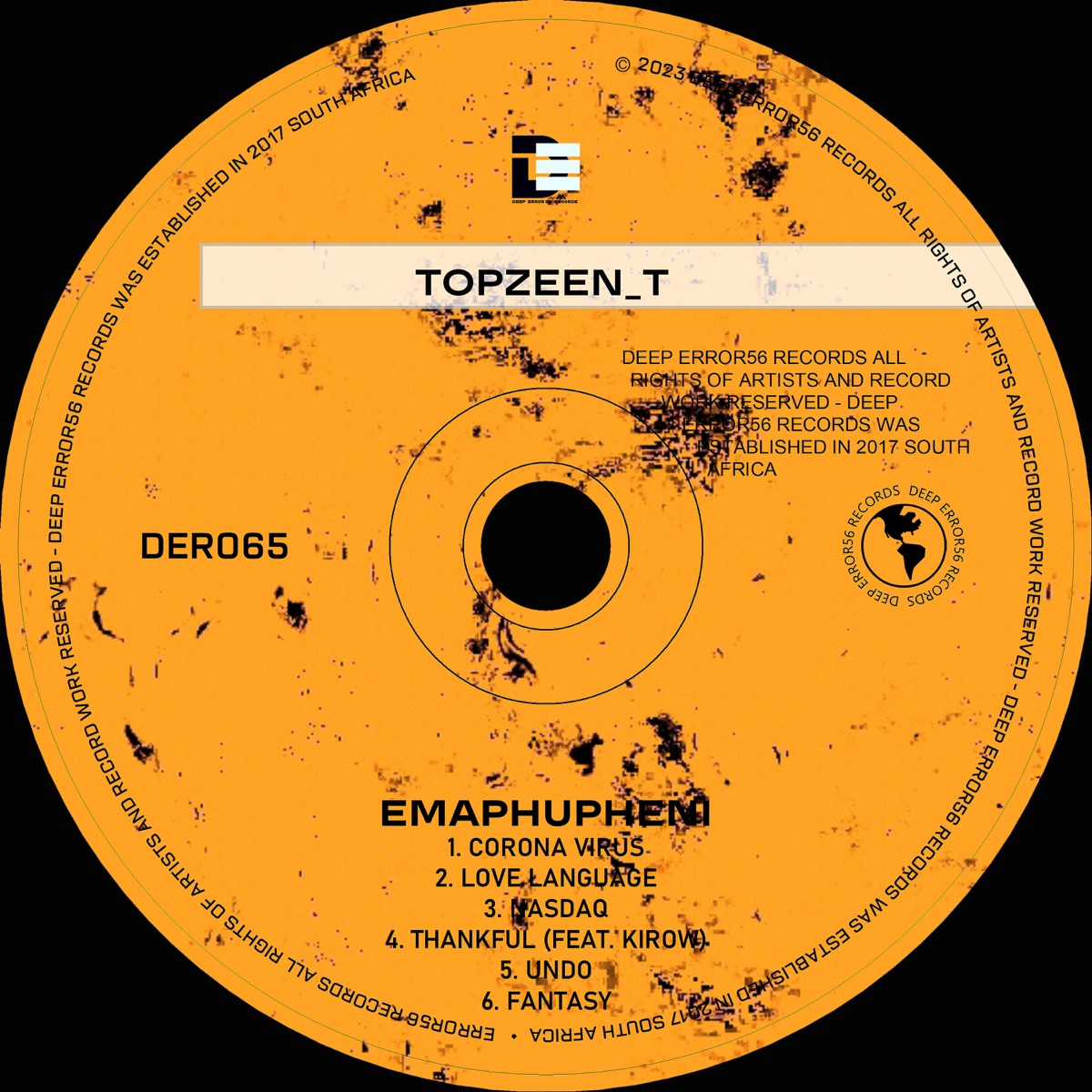 Emaphupheni by TopZeen-T & Kirow album cover