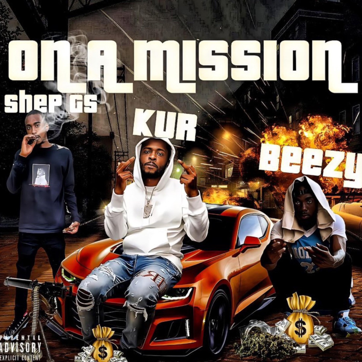 ON a MISSION (feat. KUR & BENJI BOY BEEZ) - Single by Shep Gs album cover artwork