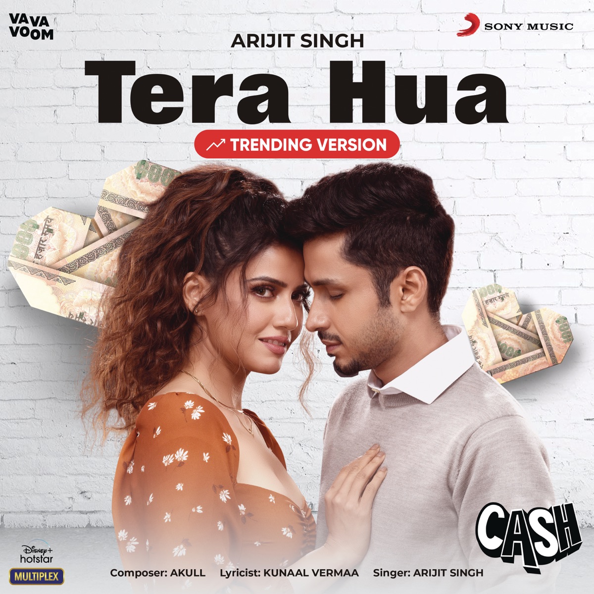 Tera Hua (Trending Version) - Single by Arijit Singh, Akull & Riya Duggal album cover