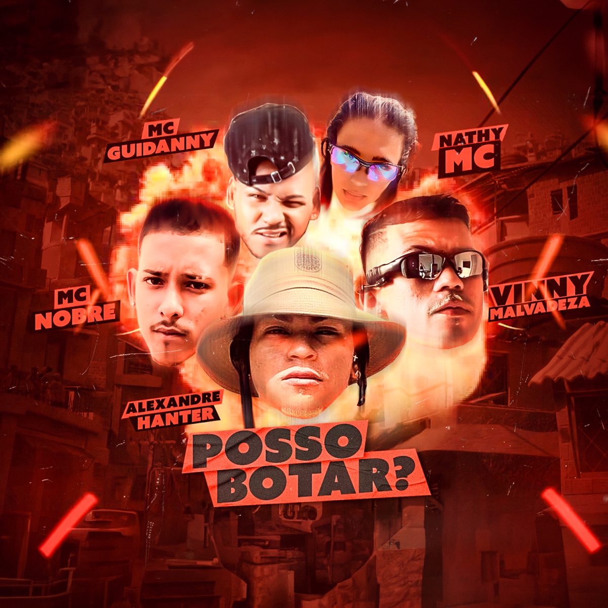 Posso Botar? (feat. Mc Guidanny & Nathy MC) - Single by Mc Nobre, Alexandre Hanter & Vinny Malvadeza album cover