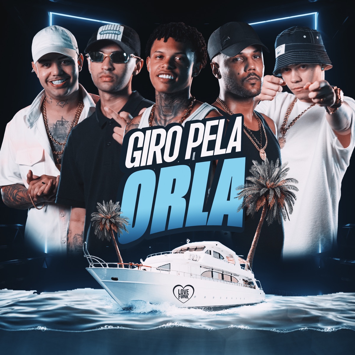 Giro pela Orla (feat. Love Funk, DJ GR & MC BOY DA VL) - Single by Mc Chris Santana, MC VZS & Mc J9 album cover