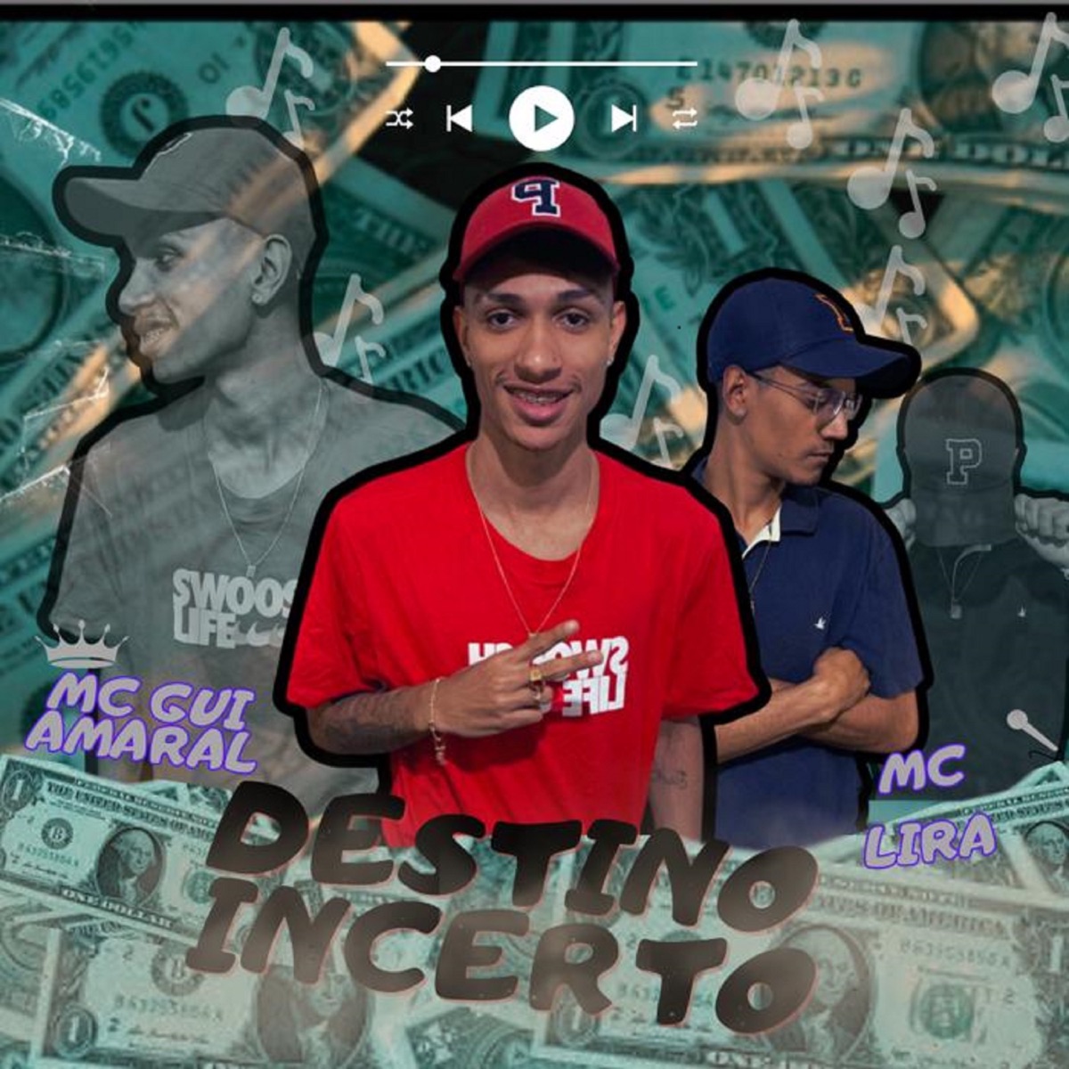 Destino Incerto - Single by Mc Gui Amaral & MC Lira album cover