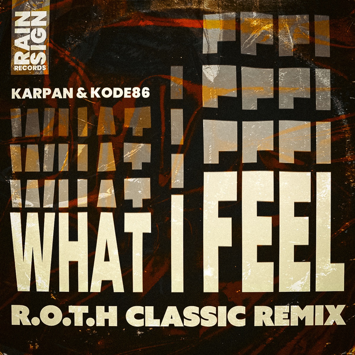 What I Feel (R.O.T.H Classic Extended Remix) - Single by Karpan & KODE86 album cover