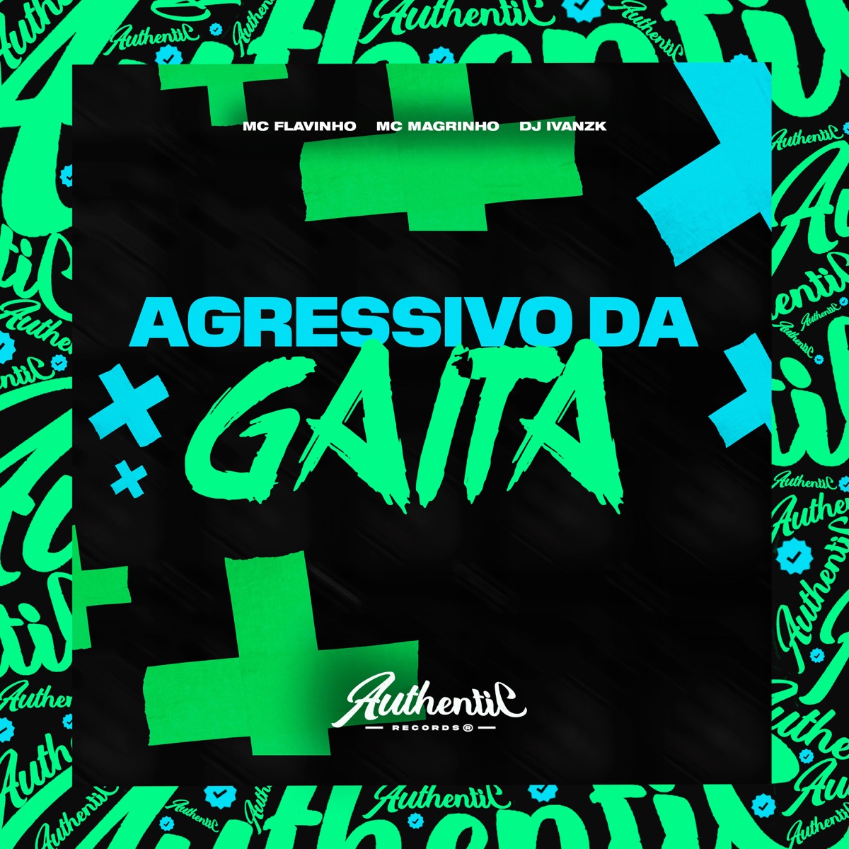 Agressivo da Gaita (feat. Mc Magrinho & MC Flavinho) - Single by DJ Ivanzk album cover